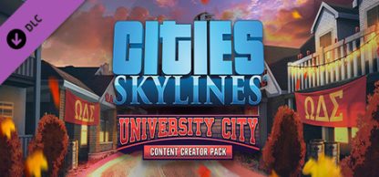 Cities: Skylines - Content Creator Pack: University City DLC EU Steam CD Key