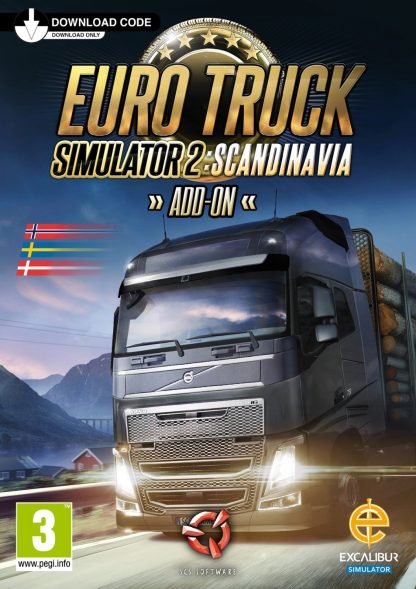 Euro Truck Simulator 2 - Scandinavia DLC EU Steam CD Key