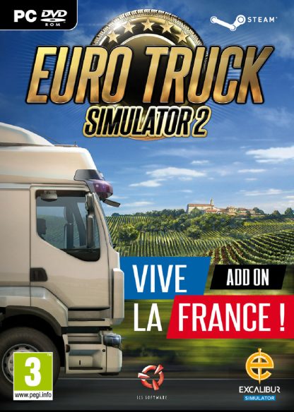 Euro Truck Simulator 2 - Vive la France DLC EU Steam CD Key