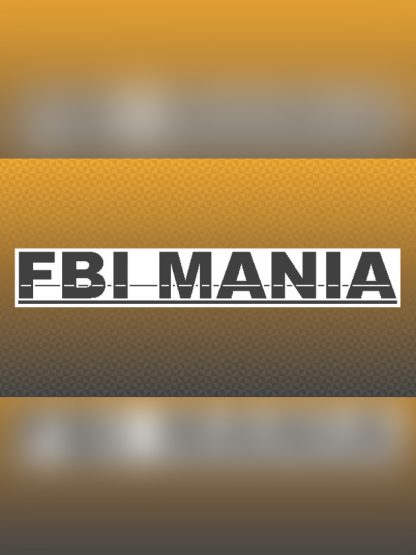 FBI MANIA English Language only Steam CD Key