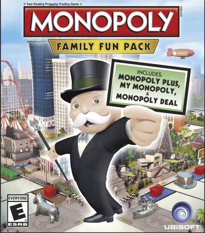 MONOPOLY FAMILY FUN PACK EU XBOX One CD Key