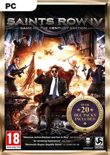 Saints Row IV: Game of the Century Edition EU Steam CD Key