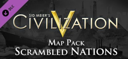 Sid Meier's Civilization V - Scrambled Nations Map Pack DLC EU Steam CD Key