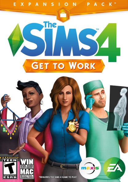 The Sims 4 - Get to Work DLC EU XBOX One CD Key