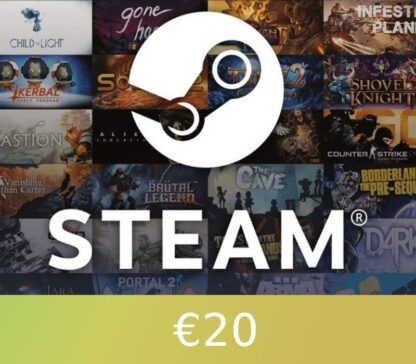 Steam Gift Card u20ac20 Global Activation Code