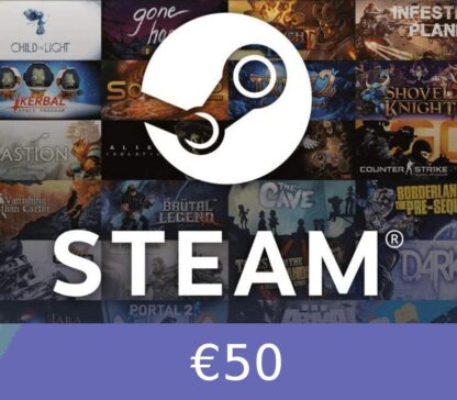 Steam Gift Card u20ac50 Global Activation Code