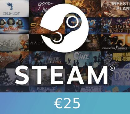 Steam Gift Card u20ac25 Global Activation Code