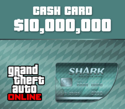 Grand Theft Auto Online - $8,000,000 Megalodon Shark Cash Card XBOX One CD Key